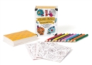 Sugar Skulls Coloring Kit - Book