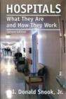 Hospitals : What They are and How They Work - Book