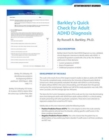 Barkley's Quick Check For Adult ADHD Diagnosis - Book