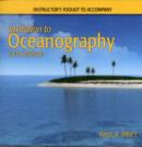 Invitation to Oceanography : Instructors Toolkit - Book