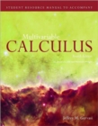 Student Resource Manual to Accompany Multivariable Calculus - Book