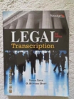 Legal Transcription : Text with Student Resources and Dictations (print and CD) - Book