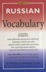 Russian Vocabulary - Book