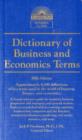 Dictionary of Business and Economics Terms - Book