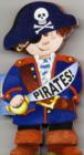 Pirates : Mini People Shaped Books - Book