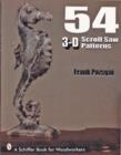 54 3-D Scroll Saw Patterns - Book