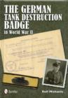 The German Tank Destruction Badge in World War II - Book