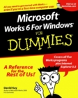 Microsoft Works 6 For Windows For Dummies - Book