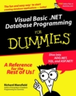 Visual Basic .NET Database Programming For Dummies - Book