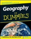 Geography For Dummies - Book