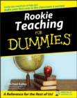 Rookie Teaching For Dummies - Book