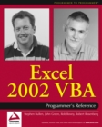 Excel 2002 VBA : Programmers Reference - Book