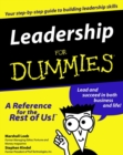 Leadership For Dummies - Book