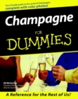 Champagne For Dummies - Book