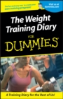 Weight Training Diary For Dummies - Book