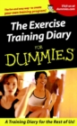 The Exercise Training Diary For Dummies - Book