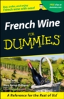 French Wine For Dummies - Book