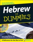 Hebrew For Dummies - Book