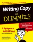 Writing Copy For Dummies - Book