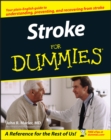 Stroke For Dummies - Book