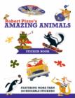 Robert Pizzo Amazing Animals Sticker Book - Book