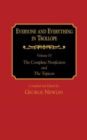 Everyone and Everything in Trollope: v. 1-4 - Book