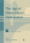 The Age of Direct Citizen Participation - Book