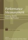 Performance Measurement : Building Theory, Improving Practice - Book