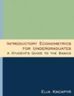 Introductory Econometrics for Undergraduates : A Student's Guide to the Basics - Book