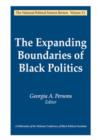 The Expanding Boundaries of Black Politics - Book