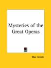 Mysteries of the Great Operas (1921) - Book