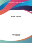 Great Known (1928) - Book