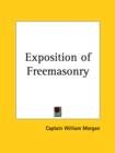 Exposition of Freemasonry (1827) - Book