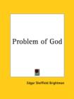 Problem of God (1930) - Book