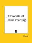 Elements of Hand Reading (1903) - Book