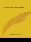 For All Men and All Time - Book