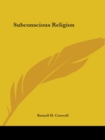 Subconscious Religion (1921) - Book