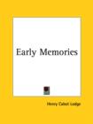 Early Memories (1913) - Book