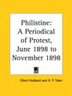 Philistine: A Periodical of Protest Vol. 7 (1898) - Book