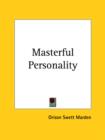 Masterful Personality (1923) - Book