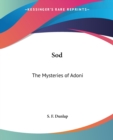 Sod : The Mysteries of Adoni - Book