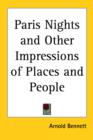Paris Nights and Other Impressions of Places and People - Book