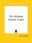 The Akhmim Gnostic Codex - Book