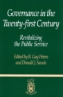 Governance in the Twenty-first Century : Revitalizing the Public Service - Book