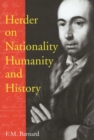 Herder on Nationality, Humanity, and History : Volume 35 - Book