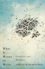 What It Means to Write : Creativity and Metaphor - Book