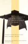 The Development of Postsecondary Education Systems in Canada : A Comparison between British Columbia, Ontario, and Quebec, 1980-2010 - eBook