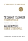 The Canadian Yearbook of International Law, Vol. 50, 2012 - Book