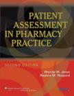 Patient Assessment in Pharmacy Practice - Book