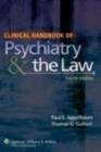 Clinical Handbook of Psychiatry and the Law - Book